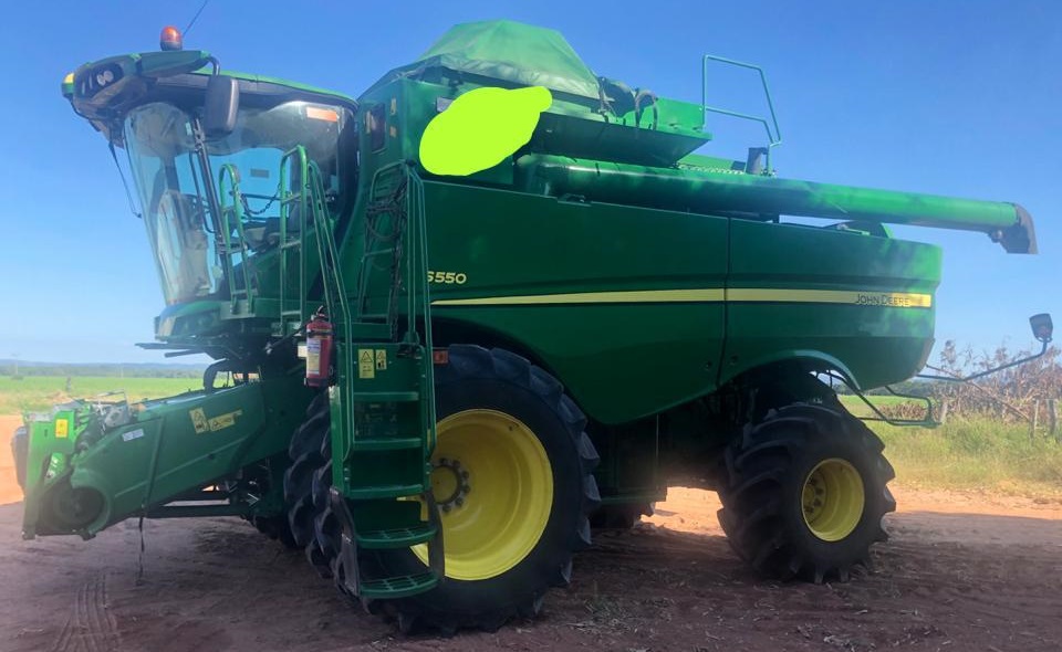 Colhetadeira John Deere S550 Ano 2019